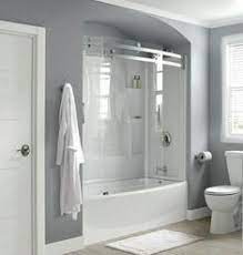 Delta Classic 400 Curve Bathtub Shower Door Bathtub Surround Combo Set Bathroomlbath Bathtub Shower Combo Bathtub Surround Bathtub Shower Doors