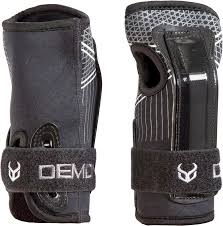 Demon V2 Ski Snowboard Wrist Guards Xs Black White