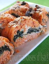 Filets De Truite Saumonee Farcis Aux Champignons Et Epinards Truite Saumonee Filet De Truite Recettes De Cuisine