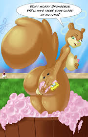 Rule 34 - 1boy1girl Absurd Res Anthro Arekage Ass Bathing Duo Female  Helpless Hi Res Macro Male Malefemale Mammal Nickelodeon Rodent Sandy  Cheeks Sciurid Scrubbing Spongebob Squarepants Spongebob Squarepants  (character) Suds Tail