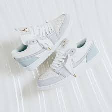 Michael jordan's first signature model was released in 1985, and is the only air jordan model that sports a nike swoosh. A Closer Look At The Air Jordan 1 Low Paris Nice Kicks