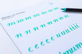 Stundenverlauf, methodenvorschlag, arbeitsblätter zum download. Handlettering Lernen Schritt Fur Schritt Mit Vorlagen Zum Erfolg Lettering Lernen Handlettering Lettering