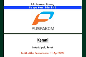 Ipoh batu caves jalan ipoh kl city shah alam damansara kuala terengganu kuantan alor setar. Info Jawatan Kosong Terkini Puspakom Sdn Bhd Ipoh Perak Jawatan Kosong Terkini