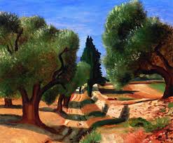 Road Among The Olive Trees In Provence Andre Derain Circa 1926 1928 Olive Tree Painting Andre Derain Expressionism Painting