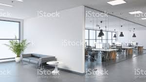 Interior View Of A Modern Office Business Template Left Side Of The Corporate Office Design Modern Office Design Office Interiors