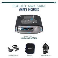 The escort max 360 radar detector is the first from the escort max roster to be installed with the indicators and it did a better job. Escort Max 360c Certified Radio