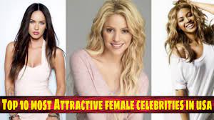 Top 10 attractive female stars. Top 10 Most Attractive Female Celebrities In Usa 2021 Top10 Foryou Youtube