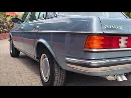 Start your deal, get financing, & save time at the dealer! W123 Mercedes Benz 280 E A Symbol Of The German Middle Class 1977 Youtube