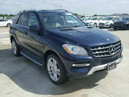 Salvage 2014 Mercedes Benz Ml350 4matic Suv For Sale Clean Title Suv For Sale Mercedes Benz Ml350 Models For Sale
