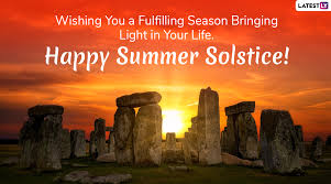 The summer season officially arrives for earth' northern hemisphere on june 20, 2021 during the june solstice, which also marks the start of winter in the southern hemisphere. Summer Solstice 2020 Wishes And Hd Images Whatsapp Messages Summer Season Quotes Gif Greetings And Sms To Send On Longest Day Of The Year Latestly
