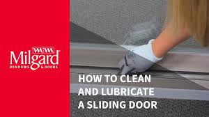 You often hear about vinegar and baking soda being powerful cleaning agents. How To Clean And Lubricate A Sliding Patio Door Youtube