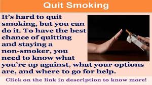 See Now Quit Smoking Calendar Youtube