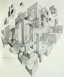 Perspective And Surrealism Perspective Drawing Perspective Art Architecture Drawing