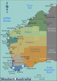 Western Australia Regions Map Western Australia Travel Australia Travel Guide Australia Travel