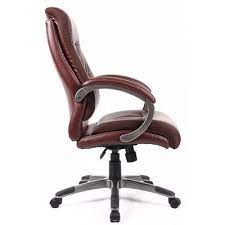 X rocker maverick faux leather office gaming chair. Dams Brown Leather Office Chair Cat300t1b