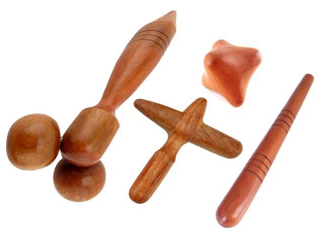 Wood Massage Tool Set 4 Reflexology Trigger Point Self Massager - Etsy
