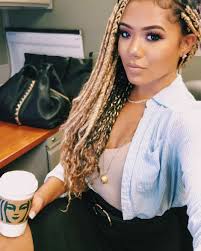 Many women curl their hair before that's why breanna rutter's detailed tutorial on how to micro braid using blonde hair as a. Updated 30 Eye Catching Blonde Box Braids August 2020
