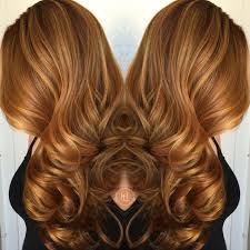 Massage colour through the hair wearing protective gloves to ensure even coverage. Golden Copper Dark Blonde Hair Color Novocom Top
