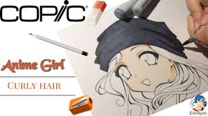 Anime characters hair colors are so unusual yet lovable so is anime boy white hairstyle. How To Draw Manga Anime Girl Curly Hair Youtube