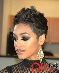 Perfect Hairstyles For Black Girls With Short Hair Black Girl Short Hairstyles Hair Styles Black Women Hairstyles