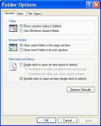 Windows Tip Of The Day: Windows Xp: Renable File And Folder Tasks Panes