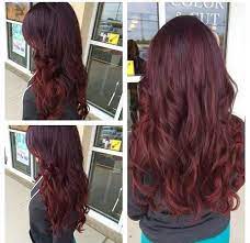 Burgundy violet hair will compliment your look and has a sexy vibe. Pin On Hairs Beauty