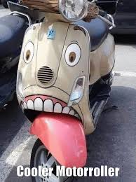 Meme Cooler Motorroller Motorcycle Memes Vespa Motorcycle