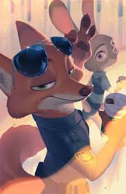 Disneytastic Zootopia Nick And Judy Anime Ciftler Anime Ve Manga
