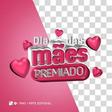 Chegando o dia das mães vem a necessidade de fazermos lembrancinhas, cartões de dia das mães, artes personalizadas para festas infantis e. Selo 3d Dia Das Maes Premidado Pptx Editavel Png Sem Fundo Download Designi