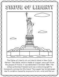 Click the statue of liberty coloring pages to view printable version or color it online. Statue Of Liberty Coloring Page Worksheets Teaching Resources Tpt