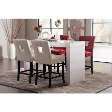 Have a small entertaining space? Callaghan Mix And Match Counter Height Dining Set By Coaster Furniture Furniturepick