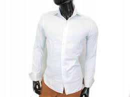Details About H Reiss Mens Shirt Tailored Cotton White Size S