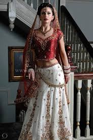 Indian Wedding Dress Ivory Brocade Silk Wedding Outfit With A Red Raw Silk Blouse And A Ne White Indian Wedding Dress Indian Bridal Dress Indian Bridal Wear