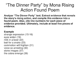 The dinner party by mona gardner. Ppt The Dinner Party By Mona Gardner Powerpoint Presentation Free Download Id 5650708