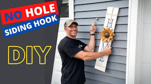 See more ideas about vinyl siding, vinyl siding hooks, siding. Diy No Hole Vinyl Siding Hook Youtube