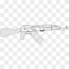 Download Ak47 Gun Transparent Png Images Free Download Io Ak47 Blacked Out Ak 47 Png Download 1000x487 468742 Pngfind