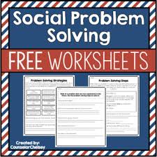 Over 1,000 worksheets in more than 80 categories for esl kids teachers. Social Problem Solving Worksheets Free By Counselor Chelsey Tpt