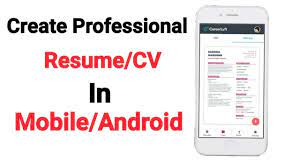 The ultimate guide to learn how to quickly create a resume utilizing best practices to help you land your next job. How To Create Resume Cv In Android Mobile Create Professional Resume In Mobile Latest 2020 Youtube