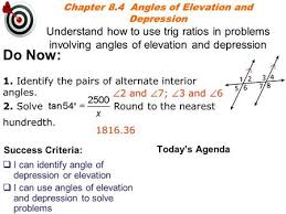 Integrated iii chapter 8 section exercises right triangle trigonometry : Lesson 8 7 Applications Of Right Triangle Trigonometry Page 317 How Can Trigonometry Be Used To Solve Real Life Problems Ppt Download