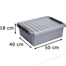 Sunware Aufbewahrungsbox Q Line Box 78900628 25l Kunststoff Grau A3 50 X 40 X 18cm Bottcher Ag Aufbewahrungsbox Aufbewahrung Box