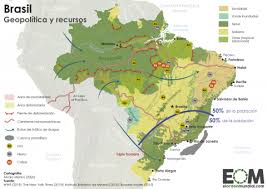 Los mapas hidrográficos sirven para ubicar las zonas de agua más importantes de los países, estos mapas requieren de un el río luego fluye a través de brasil y perú y forma parte de la frontera entre perú y colombia. La Geopolitica De Brasil Mapas De El Orden Mundial Eom