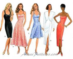 Sundress Sewing Pattern Spaghetti Strap Dress 6 12 Ed Bodice Gown Pattern Evening Dress Sewing Patterns Sundress Sewing Patterns