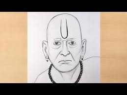 Lakshmi images krishna images swami samarth sanskrit mantra shree ganesh swami vivekananda god pictures gouache painting easy paintings. Shree Swami Samarth Pencildrawing Youtube