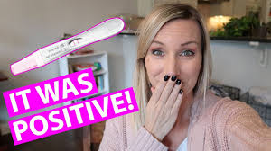 FINDING OUT I’M PREGNANT...POSITIVE TEST!