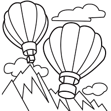 Balloon coloring pages to print. Balloon Coloring Pages For Kids Coloring Home