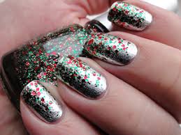 Holiday nail art conjures up pictures of santa suits, christmas trees and candy stripes. Holiday Nails Shinay