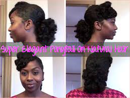 Super Elegant Ponytail On Natural Hair Elegant Ponytail Natural Hair Twist Out Hair Inspiration