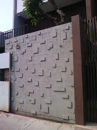 Rangka pagar dan pintu menggunakan rangka hollow 40 x 40 mm atau 40 x 60 mm. 60 Desain Pagar Minimalis Besi Kayu Tembok Contoh Model