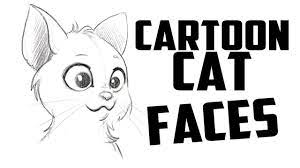 76 8 cat animal pet flowers. How To Cartoon Cat Face Expressions Youtube