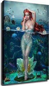 Erotic mermaid art